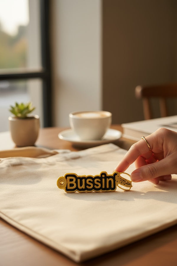 Bussin - Slanguage Keyrings