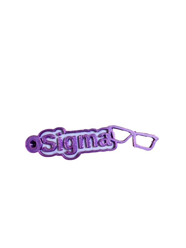 Sigma - Slanguage Keychain