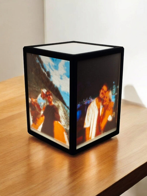 Lithograph Photo Lamp