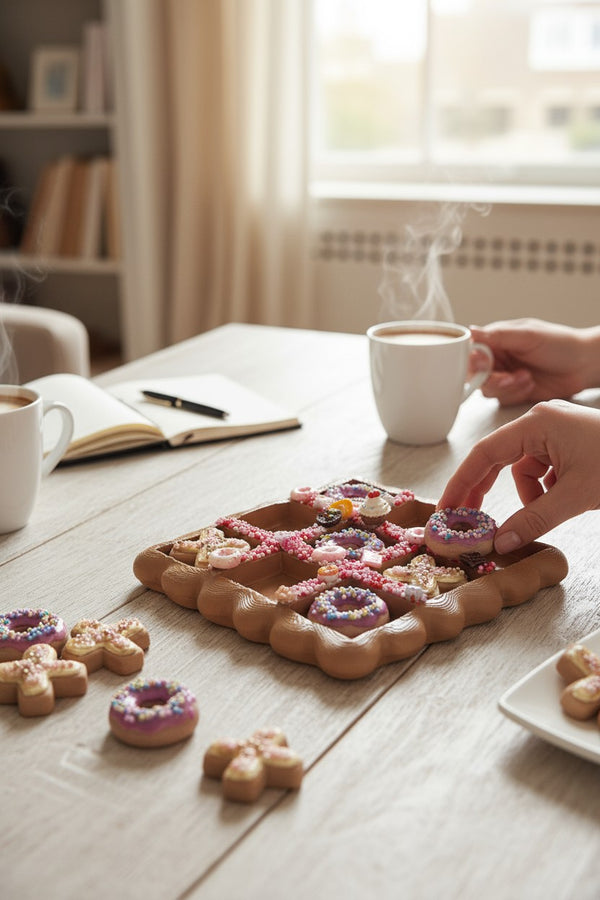 Noughts and Crosses Donut Style